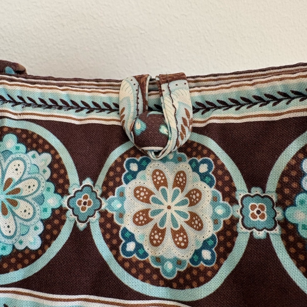 Vera Bradley Blue Java Floral Patterned Tote Bag … - image 3